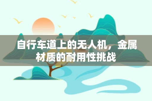 自行车道上的无人机，金属材质的耐用性挑战