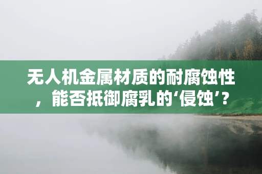 无人机金属材质的耐腐蚀性，能否抵御腐乳的‘侵蚀’？