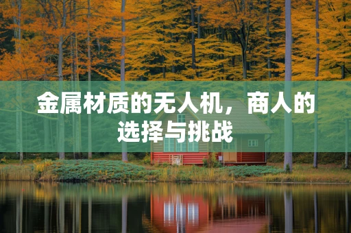 金属材质的无人机，商人的选择与挑战