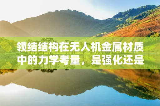 领结结构在无人机金属材质中的力学考量，是强化还是累赘？