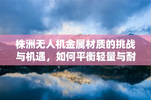株洲无人机金属材质的挑战与机遇，如何平衡轻量与耐用？