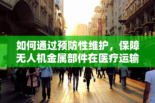 如何通过预防性维护，保障无人机金属部件在医疗运输中的安全？