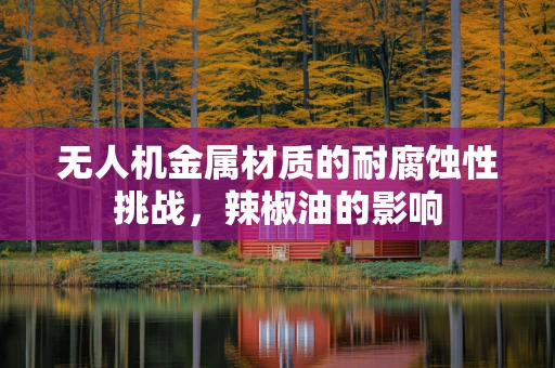 无人机金属材质的耐腐蚀性挑战，辣椒油的影响