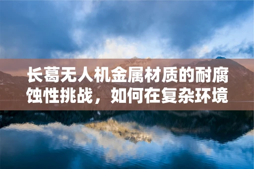 长葛无人机金属材质的耐腐蚀性挑战，如何在复杂环境中保持飞行稳定？