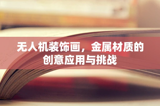无人机装饰画，金属材质的创意应用与挑战