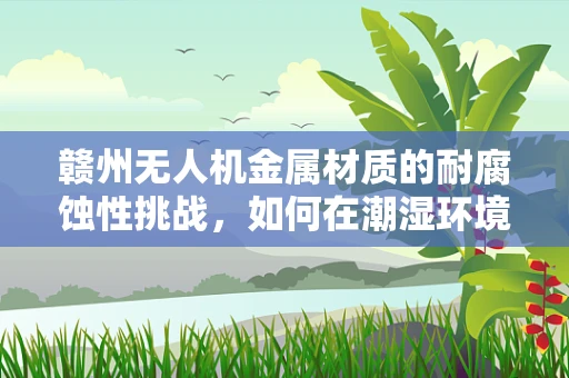 赣州无人机金属材质的耐腐蚀性挑战，如何在潮湿环境中保持性能？