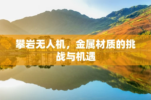 攀岩无人机，金属材质的挑战与机遇