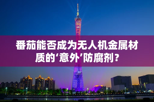 番茄能否成为无人机金属材质的‘意外’防腐剂？