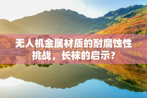 无人机金属材质的耐腐蚀性挑战，长袜的启示？