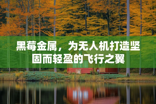 黑莓金属，为无人机打造坚固而轻盈的飞行之翼