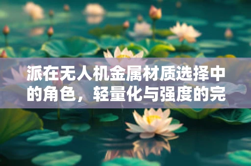 派在无人机金属材质选择中的角色，轻量化与强度的完美平衡？