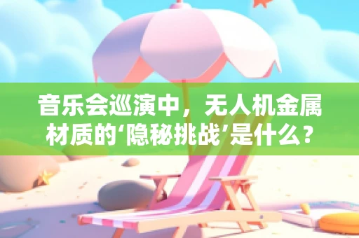 音乐会巡演中，无人机金属材质的‘隐秘挑战’是什么？
