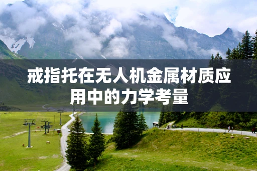 戒指托在无人机金属材质应用中的力学考量