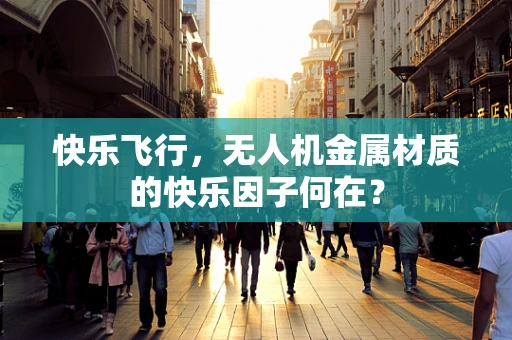 快乐飞行，无人机金属材质的快乐因子何在？
