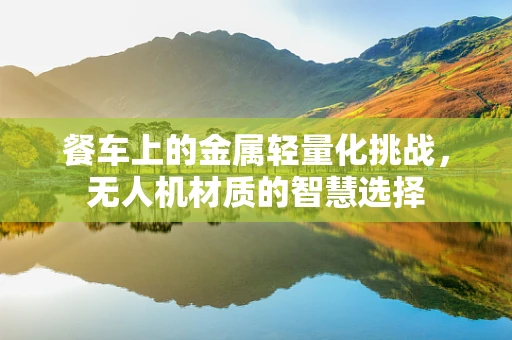 餐车上的金属轻量化挑战，无人机材质的智慧选择
