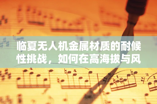临夏无人机金属材质的耐候性挑战，如何在高海拔与风沙环境中保持稳定？