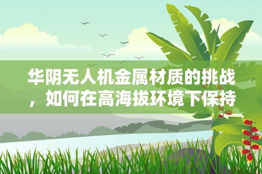 华阴无人机金属材质的挑战，如何在高海拔环境下保持稳定？