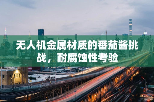 无人机金属材质的番茄酱挑战，耐腐蚀性考验