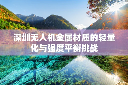 深圳无人机金属材质的轻量化与强度平衡挑战