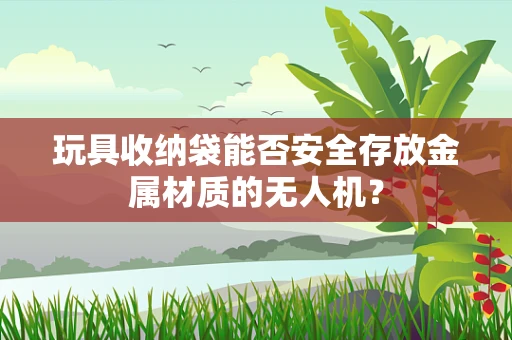玩具收纳袋能否安全存放金属材质的无人机？