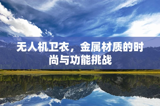 无人机卫衣，金属材质的时尚与功能挑战