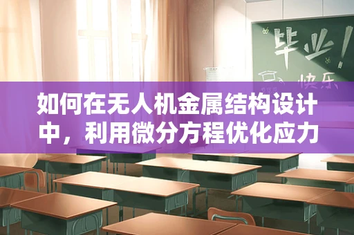 如何在无人机金属结构设计中，利用微分方程优化应力分布？