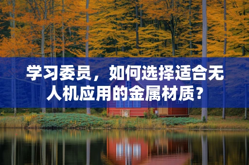 学习委员，如何选择适合无人机应用的金属材质？