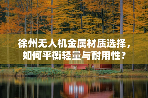 徐州无人机金属材质选择，如何平衡轻量与耐用性？