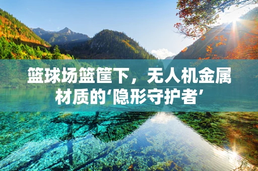 篮球场篮筐下，无人机金属材质的‘隐形守护者’