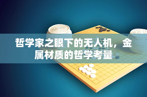 哲学家之眼下的无人机，金属材质的哲学考量