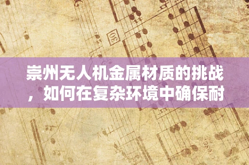 崇州无人机金属材质的挑战，如何在复杂环境中确保耐久与轻量化？