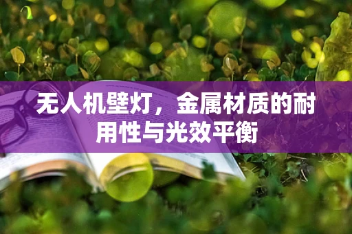 无人机壁灯，金属材质的耐用性与光效平衡