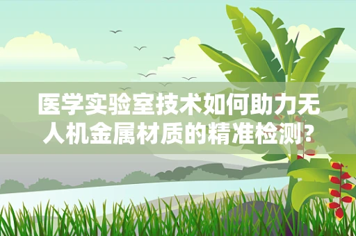 医学实验室技术如何助力无人机金属材质的精准检测？