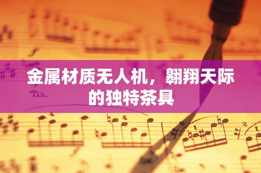 金属材质无人机，翱翔天际的独特茶具