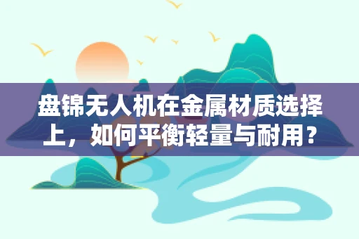 盘锦无人机在金属材质选择上，如何平衡轻量与耐用？