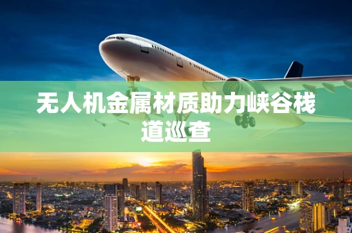 无人机金属材质助力峡谷栈道巡查