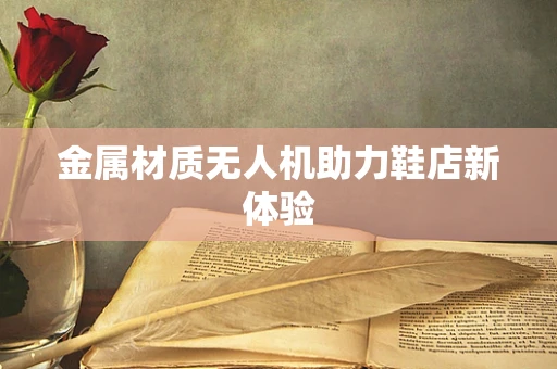 金属材质无人机助力鞋店新体验