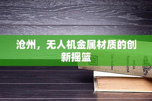沧州，无人机金属材质的创新摇篮