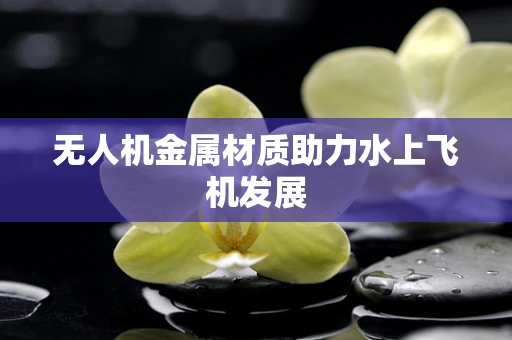 无人机金属材质助力水上飞机发展