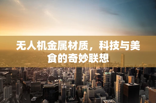 无人机金属材质，科技与美食的奇妙联想