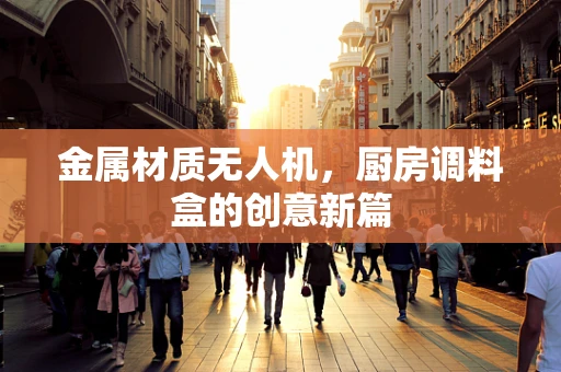 金属材质无人机，厨房调料盒的创意新篇