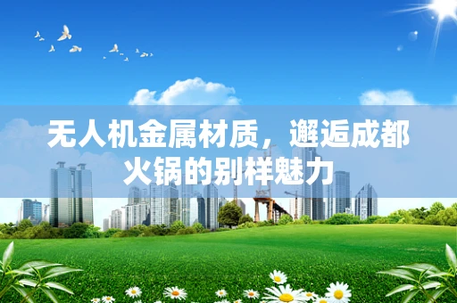 无人机金属材质，邂逅成都火锅的别样魅力