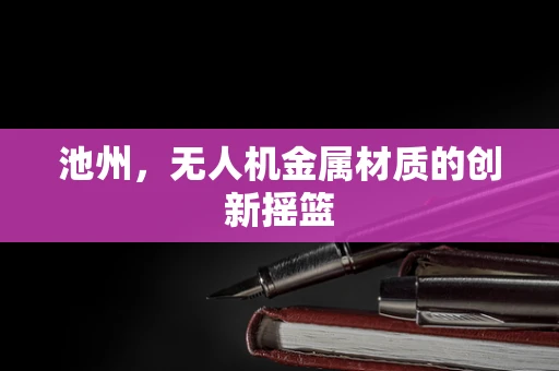 池州，无人机金属材质的创新摇篮
