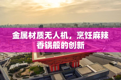 金属材质无人机，烹饪麻辣香锅般的创新
