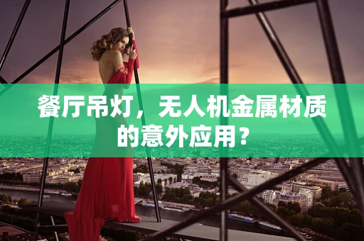 餐厅吊灯，无人机金属材质的意外应用？