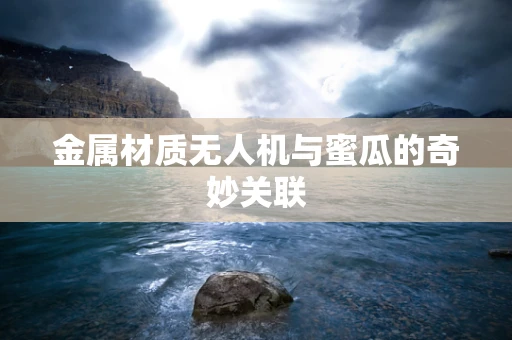 金属材质无人机与蜜瓜的奇妙关联
