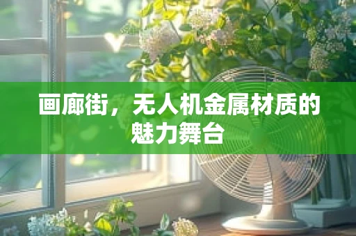画廊街，无人机金属材质的魅力舞台