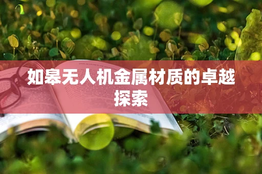 如皋无人机金属材质的卓越探索