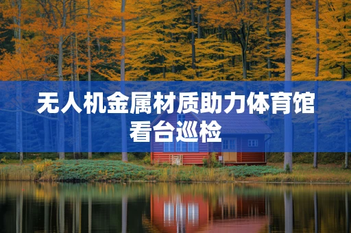 无人机金属材质助力体育馆看台巡检