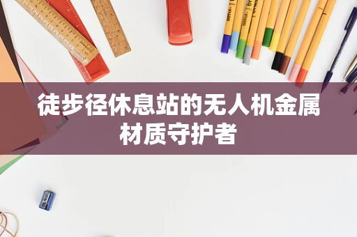 徒步径休息站的无人机金属材质守护者